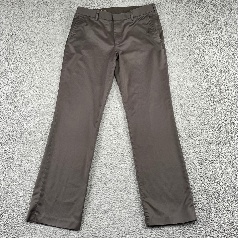 Bonobos Chinos Mens 33x32 Brown Thursday Straight Fit 100% Cotton Casual Pants